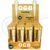 OCB - BAMBOO UNLEACHED PRE-ROLLED CONE - 1 1/4 6PACK | DISPLAY OF 32 (MSRP $3.00each)