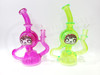 10" CARTOON FACE RECYCLER WATER PIPE (15430) | ASSORTED COLORS (MSRP $80.00)