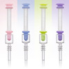 ALEAF - 6" SANDBLASTED PERC STRAW PURIFIER NECTOR COLLECTOR - ALNC5019 (16454) | ASSORTED COLORS (MSRP $)