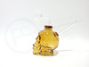 4" SKULL SLIDE GLASS OIL BURNER WATER PIPE (16335) | ASSORTED COLORS (MSRP $12.00)