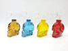 4" SKULL SLIDE GLASS OIL BURNER WATER PIPE (16335) | ASSORTED COLORS (MSRP $12.00)