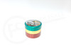 GREEEN YELLOW RED COLORS 60mm 45mm GRINDER 4 PART (15442) | SINGLE (MSRP $20.00)