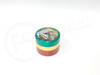 GREEEN YELLOW RED COLORS 60mm 45mm GRINDER 4 PART (15442) | SINGLE (MSRP $20.00)