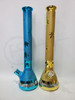 18" GLASS WATER PIPE (17617) | ASSORTED COLORS (MSRP $70.00)