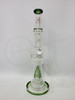 17" LOTUS GLASS HEAVY RECYCLER with ICE PINCH - 15467 | ASSORTED COLORS (MSRP $170.00)