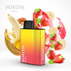 KROS NANO 5000 PUFFS 13ml SALT NICOTINE RECHARGEABLE DEVICE with MESH COIL | DISPLAY OF 6 (MSRP $25.00each)