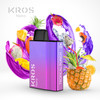 KROS NANO 5000 PUFFS 13ml SALT NICOTINE RECHARGEABLE DEVICE with MESH COIL | DISPLAY OF 6 (MSRP $25.00each)