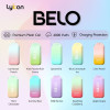 LYKCAN BELO - 6000 PUFFS DISPOSABLE DEVICE 12ML 5% SALT NICOTINE| DISPLAY OF 10 (MSRP $19.99each)