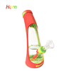 HORN - SILICONE & GLASS HYBRID WATER PIPE | SINGLE ASSORTED