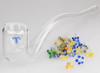 GLASS PIPE SCREENS - FLOWER STYLE 200ct - 20748 | ASSORTED COLORS (MSRP $15.00)