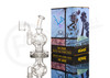 ALEAF - FAB SPHERE 7" WATERPIPE with 14mm THERMAL BANGER - 20787 | ASSORTED COLORS (MSRP $60.00)