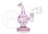ALEAF - FAB SPHERE 7" WATERPIPE with 14mm THERMAL BANGER - 20787 | ASSORTED COLORS (MSRP $60.00)