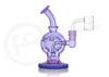 ALEAF - FAB SPHERE 7" WATERPIPE with 14mm THERMAL BANGER - 20787 | ASSORTED COLORS (MSRP $60.00)
