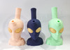 ALIEN HEAD SILICONE WATERPIPE - 20763 | ASSORTED COLORS (MSRP $30.00)