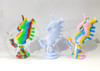 7.9" UNICORN SILICONE WATERPIPE with FUNNEL BOWL - 20762 | ASSORTED COLORS (MSRP $30.00)