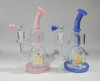 8" ALEAF HOURGLASS CERC PERC RECYCLER - 20750 | ASSORTED COLORS (MSRP $90.00)