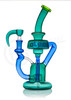 10" ALEAF TORNADO RECYCLER with HORN BOWL - ZEUS WATERPIPE - 20758 | ASSORTED COLORS (MSRP $120.00)