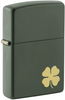 ZIPPO LIGHTER - FOUR LEAF CLOVER - 49796 (MSRP $27.95)