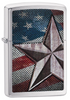 ZIPPO LIGHTER - RETRO STAR - 28653 (MSPR $26.95)