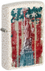 ZIPPO LIGHTER - STATUE OF LIBERTY DESIGN - 49782 (MSRP $29.95)