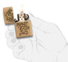 ZIPPO LIGHTER - DRAGON DESIGN - 29725 (MSRP $31.95)