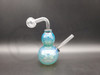 6" OIL BURNER FROSTED WATER PIPE (23579) ASSORTED DESIGN | SINGLE (MSRP $9.00)