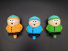 SILICONE HANDPIPE - ERIC CARTMAN SOUTH PARK (24083) | ASSORTED COLORS (MSRP $10.00)