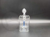 OIL BURNER WATERPIPE SQUARE COLOR CENTER CLEAR (24067) | ASSORTED COLORS (MSRP $15.00)
