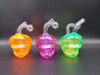 5" NEON GLASS OIL BURNER WATER PIPE (23940) | ASSORTED COLORS (MSRP $12.00)