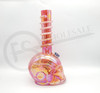 12" SOFT GLASS WATERPIPE - IRON MAN DESGIN (25891) | ASSCORTED COLORS (MSRP $90.00)