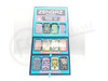 ZENGAZ REFILLABLE ADJUSTABLE TORCH LIGHTERS with CUBE DISPLAY - ASSORTED DESIGN | DISPLAY OF 48 (MSRP $)