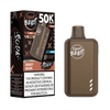 FLAVOR BEAST - XBM50 50K PUFFS DISPOSABLE DEVICE with LED SCREEN - TEXAS COMPLIANT SB2024 | DISPLAY OF 5 ( MSRP $29.99 Each)