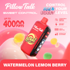 PILLOW TALK SWEET CONTROL SC40000 PUFFS 20ML DISPOSABLE DEVICE with ICE & SWEET CONTROL LED SCREEN - TEXAS COMPLIANT SB2024 | DISPLAY OF 5 (MSRP $24.99 Each)
