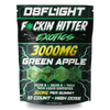 D8 FLIGHT - F*CKIN HITTER EXOTICS THC-A LIQUID DIAMONDS + D8 + D9 + THCV 3000MG BAG 10 COUNT GUMMIES | SINGLE (MSRP $each)