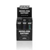 GRAV - MICRO-PEN BATTERY ASSORTED COLOR | DISPLAY OF 15 (MSRP $)
