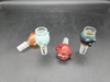 14mm MALE BOWL FLUORECENT - ALB1026 (35679) | ASSORTED COLORS (MSRP $9.00)