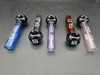 SILO GLASS - 5" HAND PIPE - SILO-HP-101 (35655) | ASSORTED COLORS (MSRP $9.00)