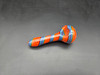 ALEAF - 5" SPIRAL STRIPE GLASS HAND PIPE - ALHP6006 (35647) | ASSORTED COLORS (MSRP $25.00)