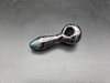 ALEAF - 4" GLASS GLAZED GLITTER HAND PIPE - ALHP5056 (35661) | ASSORTED COLORS (MSRP $25.00)
