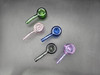 ALEAF - 4" GLASS HAND PIPE - ALHP6001 (35868) | ASSORTED COLORS (MSRP $25.00)