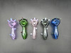 ALEAF - 4.5" GLASS HAND PIPE - ALHP6010 (35659) | ASSORTED COLORS (MSRP $25.00)