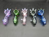 ALEAF - 4.5" GLASS HAND PIPE - ALHP6010 (35659) | ASSORTED COLORS (MSRP $25.00)