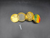 TUFF SHREDDER METAL GRINDER GOLD LEAF DESIGN - TS1043 (35780) | SINGLE ASSCORTED (MSRP $)