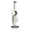 ALEAF GLASS - 14" SWISS PERC WATERPIPE - AL2090 (35594) | ASSORTED COLORS (MSRP $120.00)