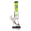 ALEAF GLASS - 10" STRAIGHT TUBE WIG WAG BEAKER WATERPIPE - AL2058 (35513) | ASSORTED COLORS (MSRP $100.00)