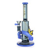 ALEAF GLASS - 10" DOUBLE SIDED HONEY COMB PERC WATERPIPE - AL6224 (35510) | ASSORTED COLORS (MSRP $80.00)