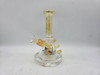 ALEAF GLASS - 7.75" FLAT CRYSTAL BEAKER WATERPIPE - AL6226 (35523) | ASSORTED COLORS (MSRP $60.00)