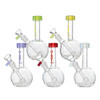 ALEAF GLASS - 6" BUBBLE BALL GLASS WATERPIPE - AL7001 (35522) | ASSORTED COLORS (MSRP $35.00)