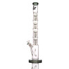 ALEAF GLASS - 20" FOUR TIER SHOWER PERC WATERPIPE - AL1203 (35516) | ASSORTED COLORS (MSRP $100.00)