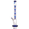 ALEAF GLASS - 20" FOUR TIER SHOWER PERC WATERPIPE - AL1203 (35516) | ASSORTED COLORS (MSRP $100.00)